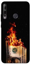 Чехол itsPrint Money burn для Huawei P40 Lite E / Y7p (2020)