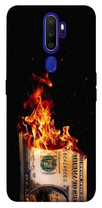 Чехол itsPrint Money burn для Oppo A5 (2020) / Oppo A9 (2020), деньги, купить оптом с доставкой