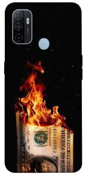 Чехол itsPrint Money burn для Oppo A53 / A32 / A33