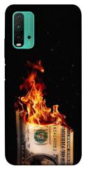 Чехол itsPrint Money burn для Xiaomi Redmi Note 9 4G / Redmi 9 Power / Redmi 9T