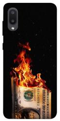Чехол itsPrint Money burn для Samsung Galaxy A02