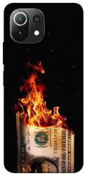 Чехол itsPrint Money burn для Xiaomi Mi 11 Lite
