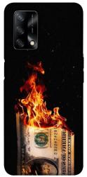 Чехол itsPrint Money burn для Oppo A74 4G