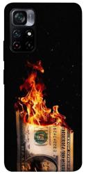 Чехол itsPrint Money burn для Xiaomi Poco M4 Pro 5G
