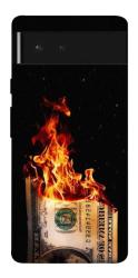 Чехол itsPrint Money burn для Google Pixel 6