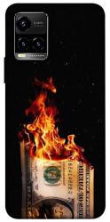 Чехол itsPrint Money burn для Vivo Y21 / Y33s