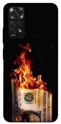 Чехол itsPrint Money burn для Xiaomi Redmi Note 11 (Global) / Note 11S