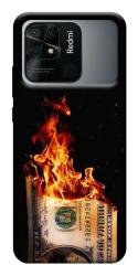 Чехол itsPrint Money burn для Xiaomi Redmi 10C