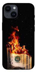 Чехол itsPrint Money burn для Apple iPhone 14 (6.1")
