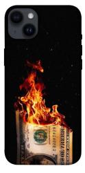 Чехол itsPrint Money burn для Apple iPhone 14 Plus (6.7")