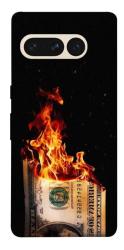 Чехол itsPrint Money burn для Google Pixel 7 Pro