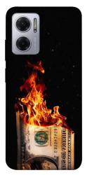 Чехол itsPrint Money burn для Xiaomi Redmi Note 11E