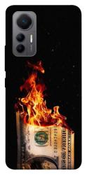Чехол itsPrint Money burn для Xiaomi 12 Lite