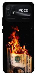 Чехол itsPrint Money burn для Xiaomi Poco C40