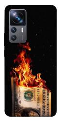 Чехол itsPrint Money burn для Xiaomi 12T / 12T Pro