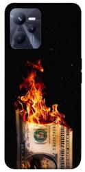 Чехол itsPrint Money burn для Realme C35