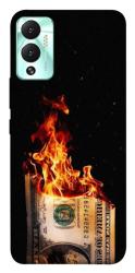 Чехол itsPrint Money burn для Infinix Hot 12 Play