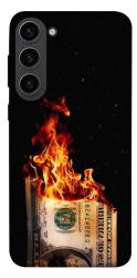 Чехол itsPrint Money burn для Samsung Galaxy S23