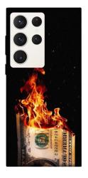 Чехол itsPrint Money burn для Samsung Galaxy S23 Ultra