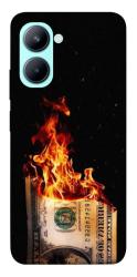 Чехол itsPrint Money burn для Realme C33