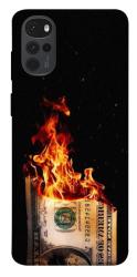 Чехол itsPrint Money burn для Motorola Moto G22