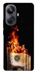 Чехол itsPrint Money burn для Realme 10 Pro+