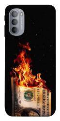 Чехол itsPrint Money burn для Motorola Moto G31
