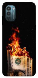 Чехол itsPrint Money burn для Nokia G21