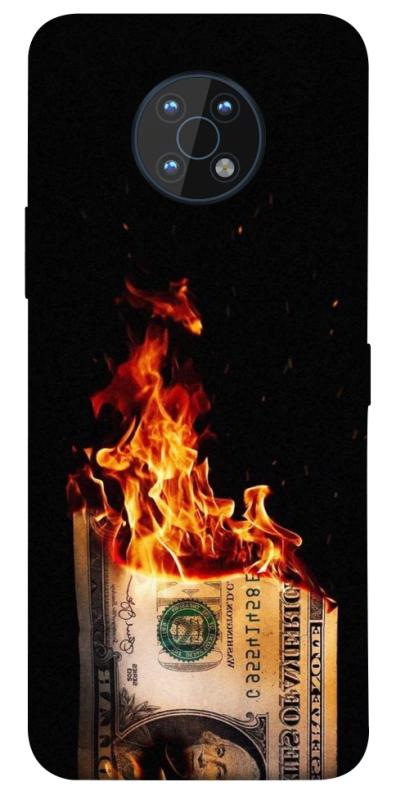 Чехол itsPrint Money burn для Nokia G50, деньги, купить оптом с доставкой
