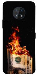 Чехол itsPrint Money burn для Nokia G50