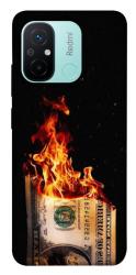 Чехол itsPrint Money burn для Xiaomi Redmi 12C