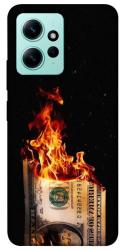 Чехол itsPrint Money burn для Xiaomi Redmi Note 12 4G