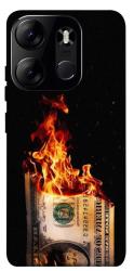 Чехол itsPrint Money burn для Tecno Spark Go 2023