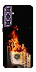 Чехол itsPrint Money burn для Samsung Galaxy S23 FE