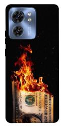 Чехол itsPrint Money burn для Motorola Edge 40