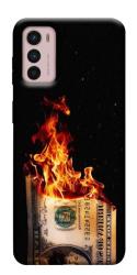 Чехол itsPrint Money burn для Motorola Moto G42
