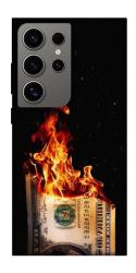 Чехол itsPrint Money burn для Samsung Galaxy S24 Ultra