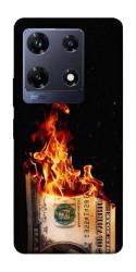 Чехол itsPrint Money burn для Infinix Note 30 Pro