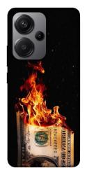 Чехол itsPrint Money burn для Xiaomi Redmi Note 13 Pro+