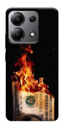 Чехол itsPrint Money burn для Xiaomi Redmi Note 13 4G