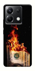 Чехол itsPrint Money burn для Xiaomi Poco X6