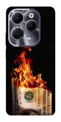 Чехол itsPrint Money burn для Infinix Hot 40