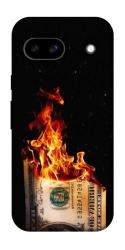 Чехол itsPrint Money burn для Google Pixel 8a