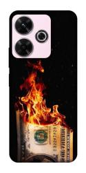 Чехол itsPrint Money burn для Xiaomi Redmi 13 4G / Poco M6 4G