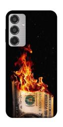 Чехол itsPrint Money burn для Samsung Galaxy M35 5G