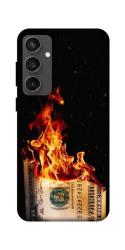Чехол itsPrint Money burn для Samsung Galaxy S24 FE
