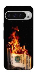 Чехол itsPrint Money burn для Google Pixel 9 Pro XL