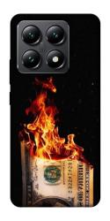 Чехол itsPrint Money burn для Xiaomi 14T