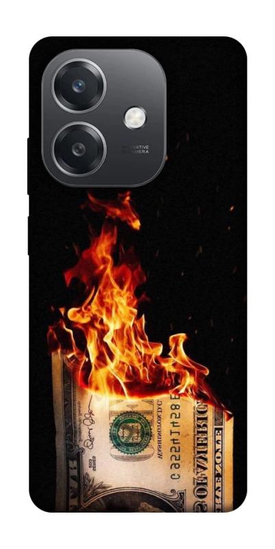 Чехол itsPrint Money burn для Oppo A3 4G, деньги, купить оптом с доставкой