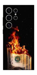 Чехол itsPrint Money burn для Samsung Galaxy S25 Ultra
